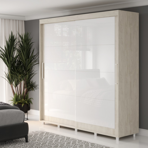 Шкаф-купе "Комфорт-12" Прайм 2 м White Edition
