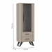 Шкаф витрина 76.02 "Фиделия"