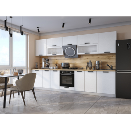 Кухня "Григгс" Камень светлый 3,4 м